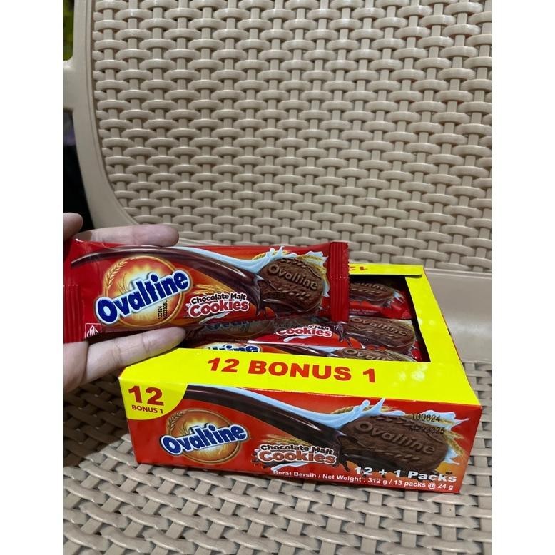 

Ovaltine Cookies Chocolate Malt Perbox isi 12 pcs - Edisi Bonus 1