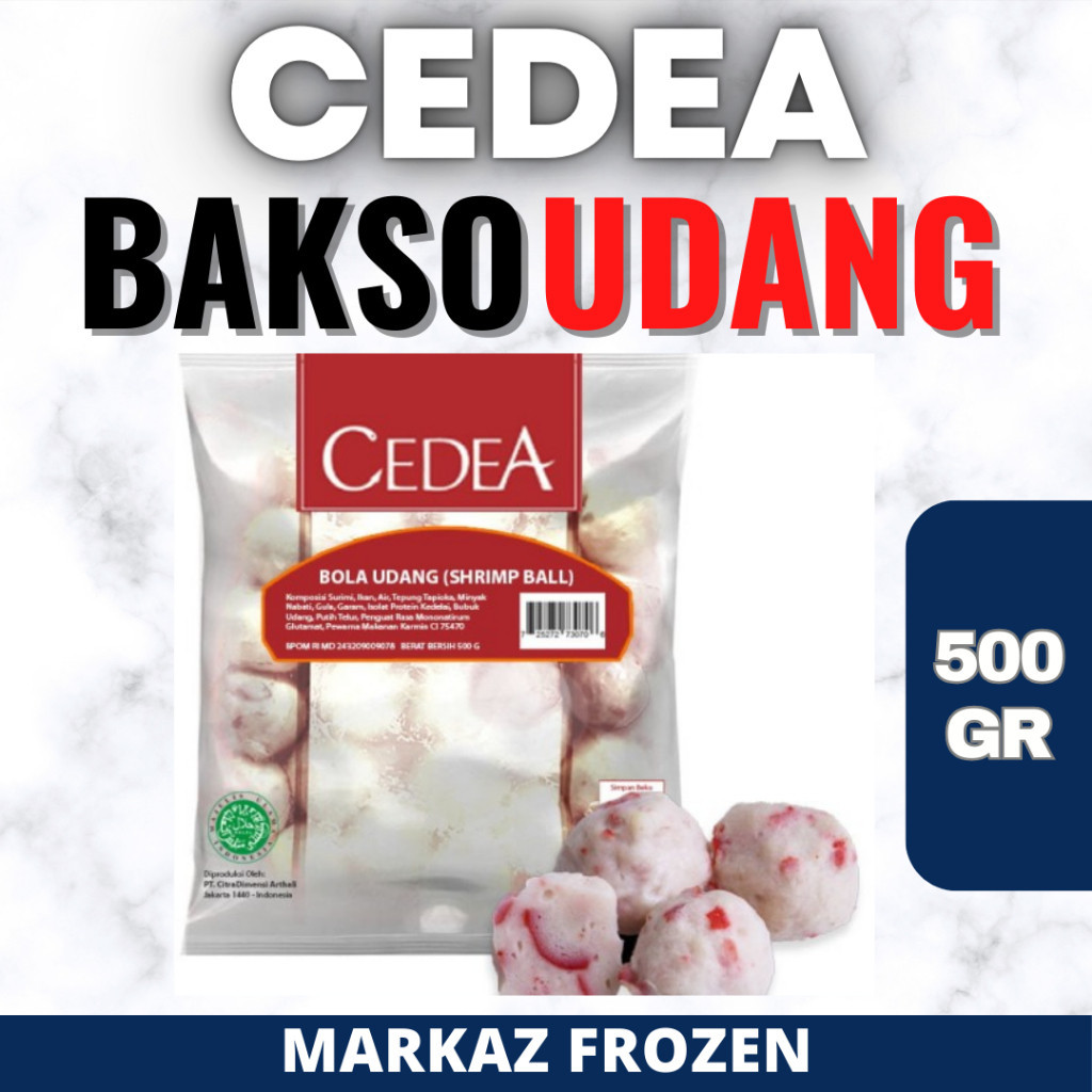 

CEDEA BAKSO UDANG 500GR (24/Q)