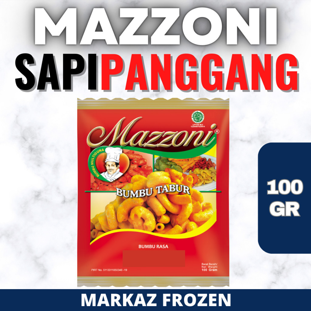 

MAZZONI SAPI PANGGANG 100GR