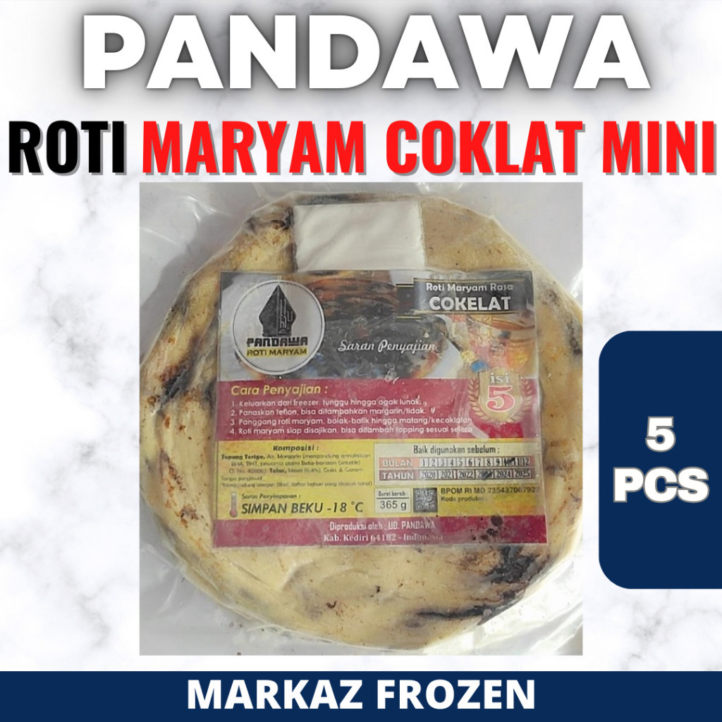 

PANDAWA ROTI MARYAM COKLAT MINI (25/Q)