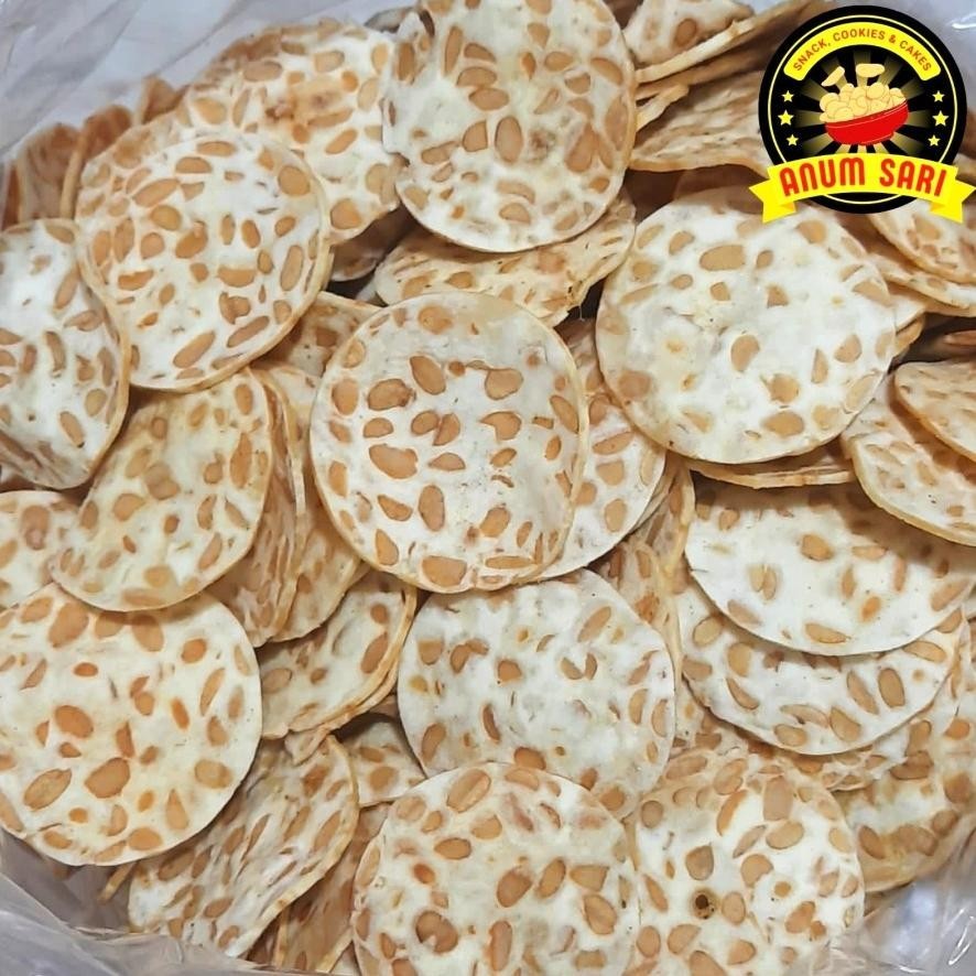 

1 Kg Keripik Tempe Oven Mini Gurih - Anum Sari