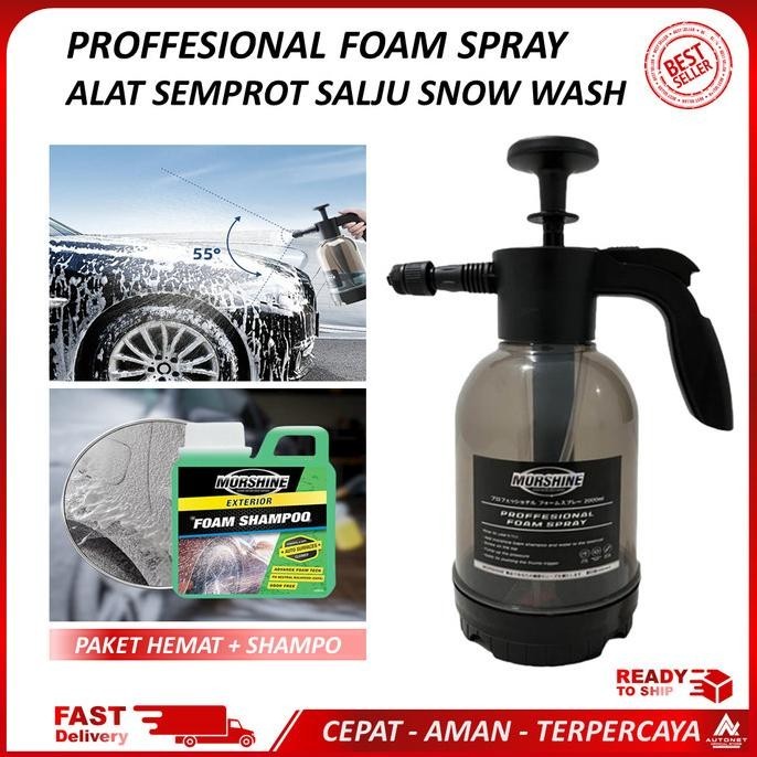 Sprayer Alat Semprot Salju Cuci Motor Mobil Snow Wash Manual Premium