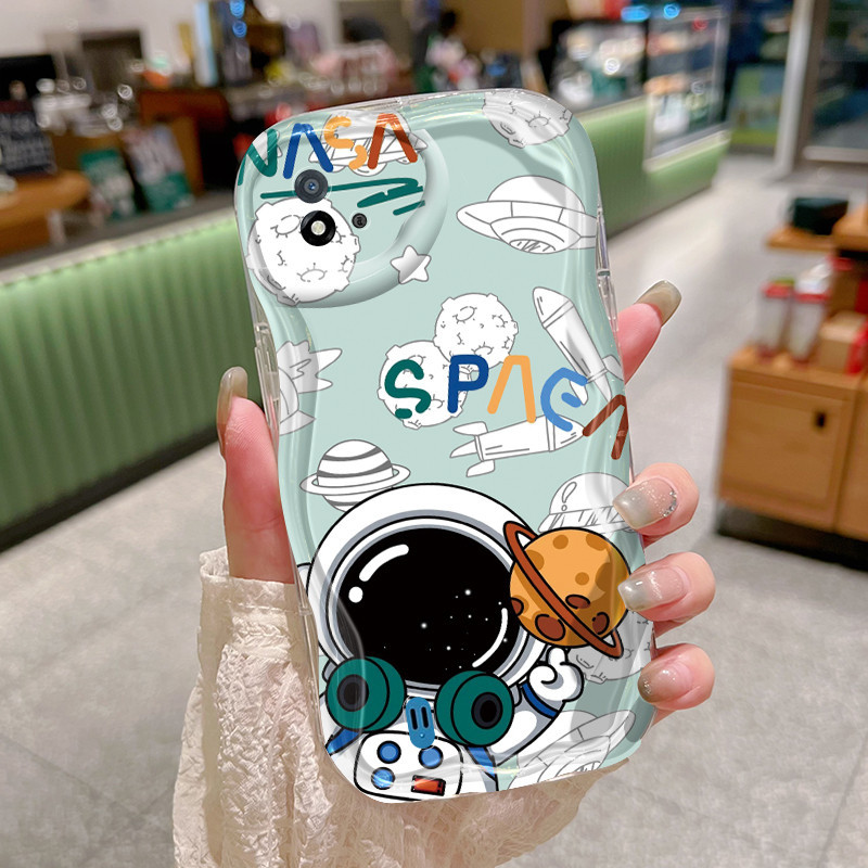 Casing Hp Realme C20 Realme C20A Realme C11 2021 Realme Narzo 50i Case hp pola astronot kasing Casin