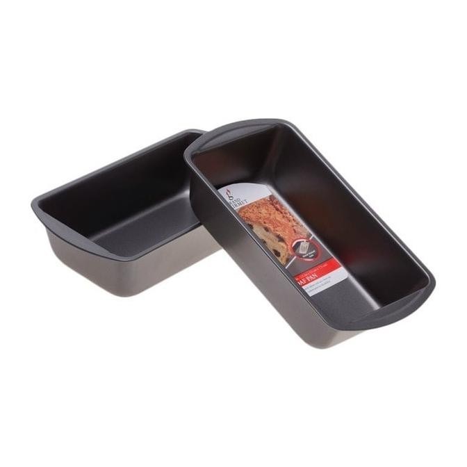 

Cook's Habit Loaf Pan Loyang Kue 9 Inch / 23cm Set of 2 - ACS00108 TP