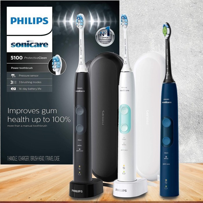 Philips Sonicare Protectiveclean 5100, Sikat Gigi Elektrik Travel Case