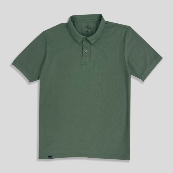 POSHBOY Basic Polo Shirt - Kaos Kerah Pria Lengan Pendek