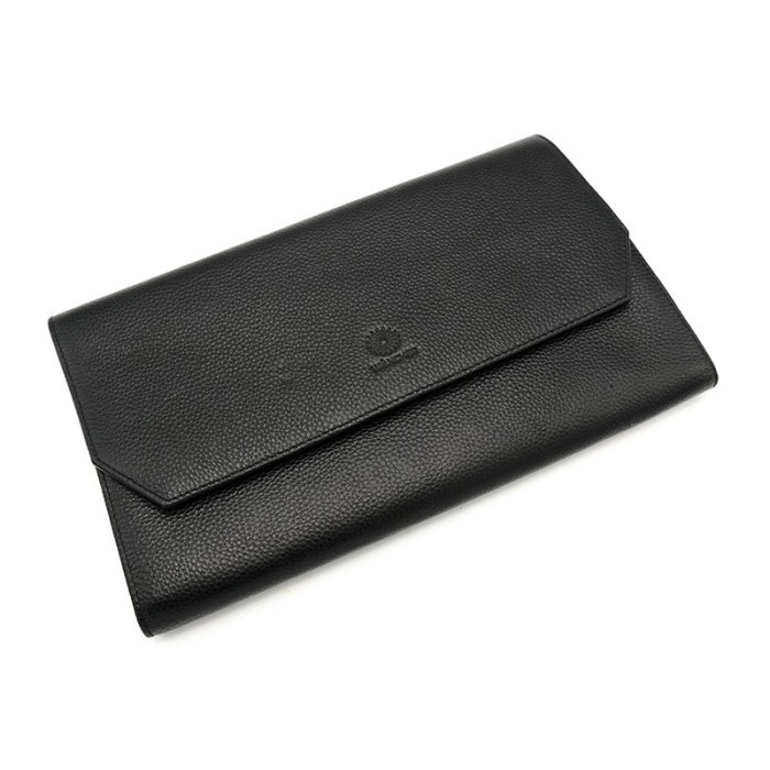 Tgs Wancher Tas Pensil Kulit Asli Fountain Pen Case Kulit Sapi T