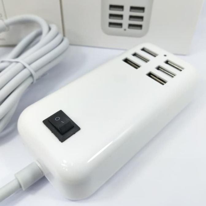 Adaptor Usb Charger 6Port 20W / Charger Usb 6 Port 20Watt / Travel Usb