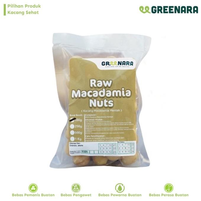 

Kacang Macadamia Mentah 100gr / Raw Macadamia Nuts