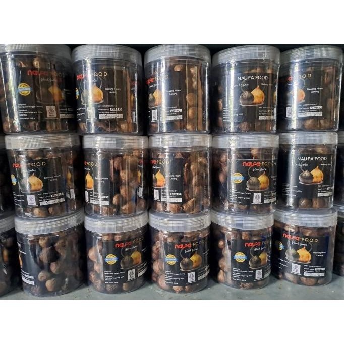 

Black Garlic - Bawang hitam tunggal / Lanang 250g