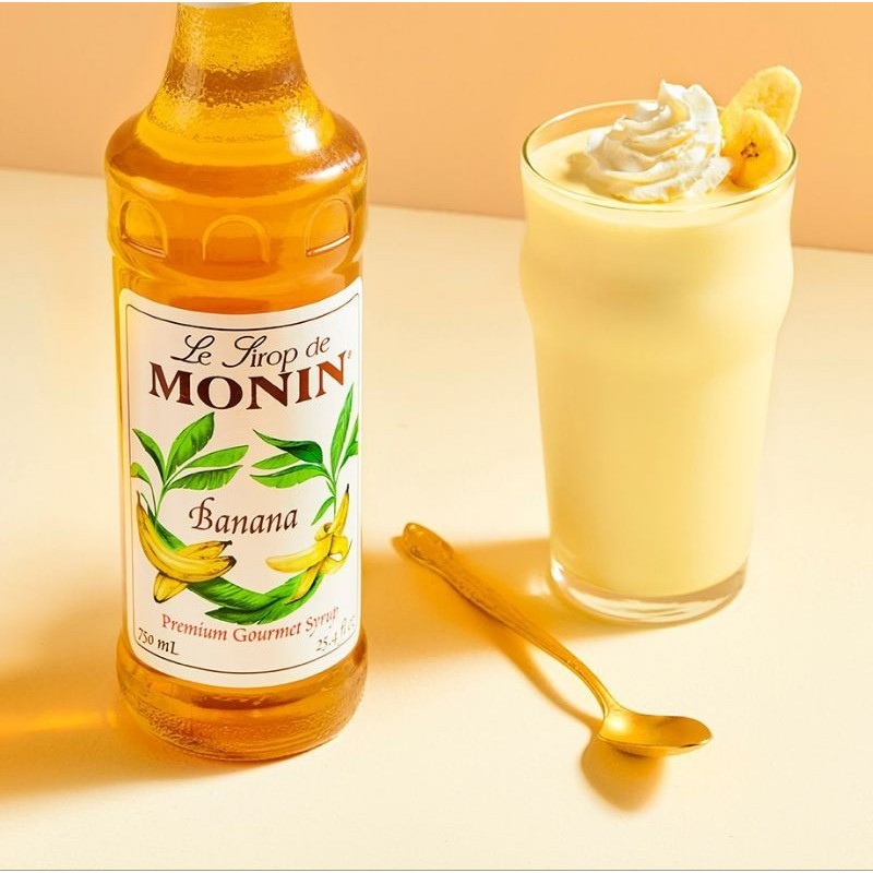 

Monin Yellow Banana 700ml (70cl) untuk cocktail/ minuman cafe