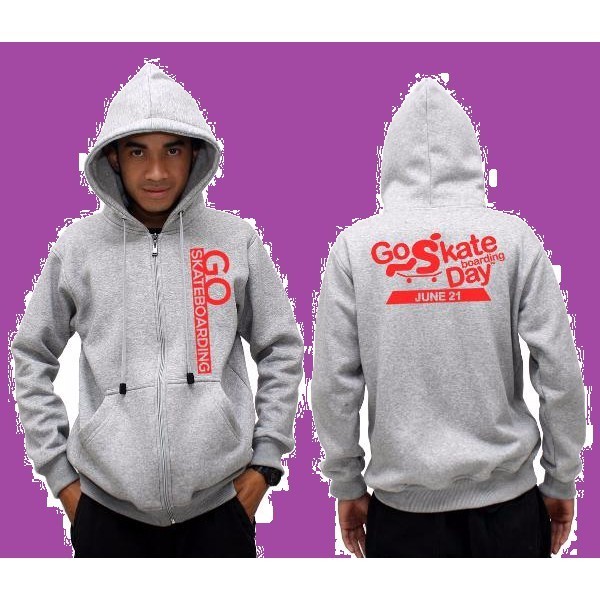 hoodie go skateboard ,