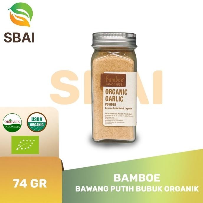

Bamboe Bumbu Bawang Putih Bubuk ORGANIK / Garlic Powder Organic