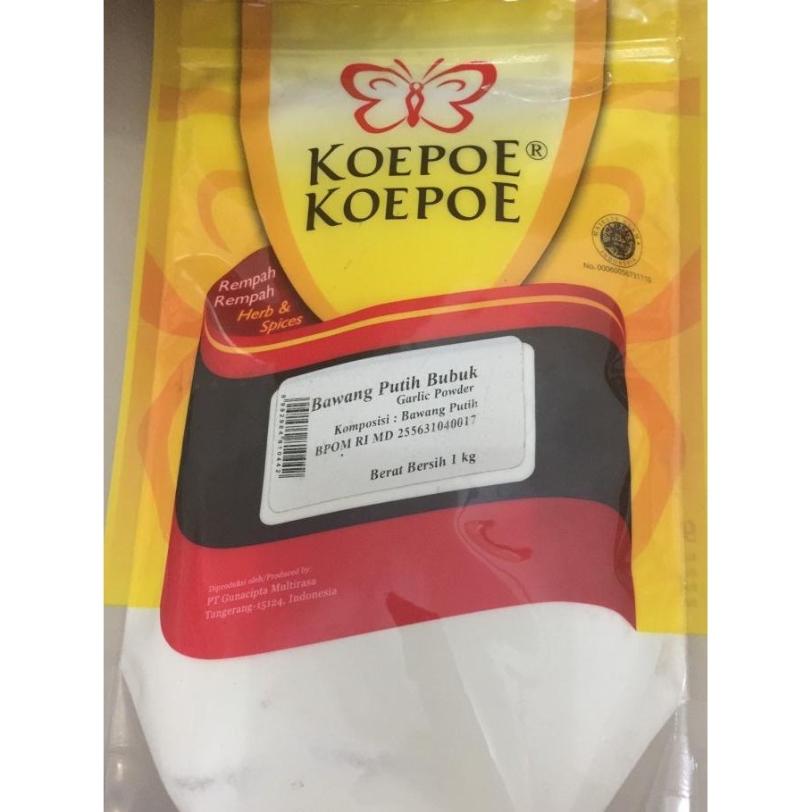 

Bawang Putih Bubuk Garlic Powder Koepoe Koepoe 1 kg