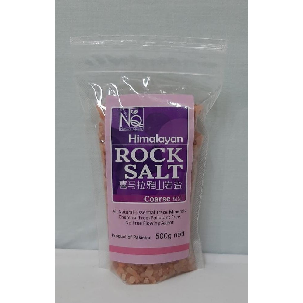 

Nature Quest - Himalayan Rock Salt Coarse - 500 gr
