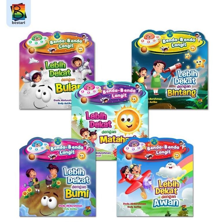 

Buku Anak - Cerita Bergambar (Cergam) - Seri Benda-benda Langit