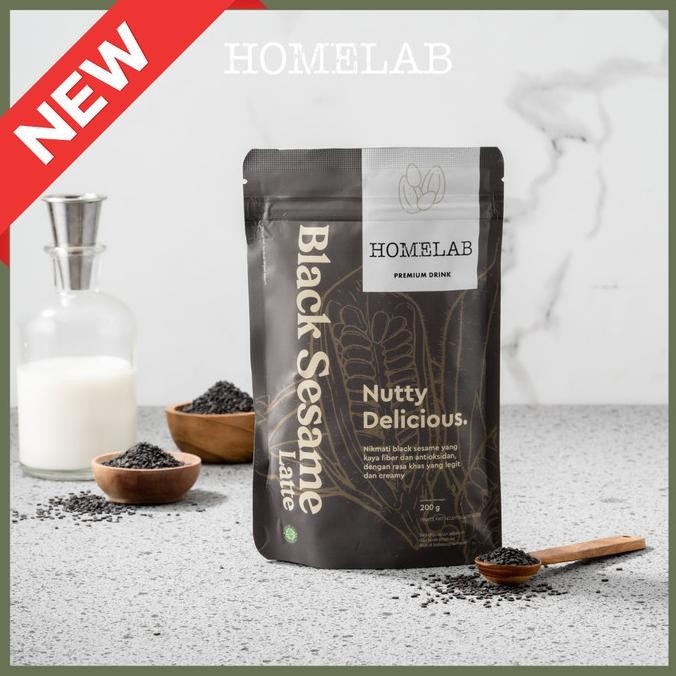 

Bubuk Minuman BLACK SESAME LATTE - Premium Drink Powder 200g