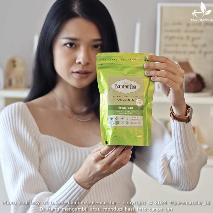 

Banten Tea - Organic Green Tea 80gr Teh Hijau Organik Indonesia
