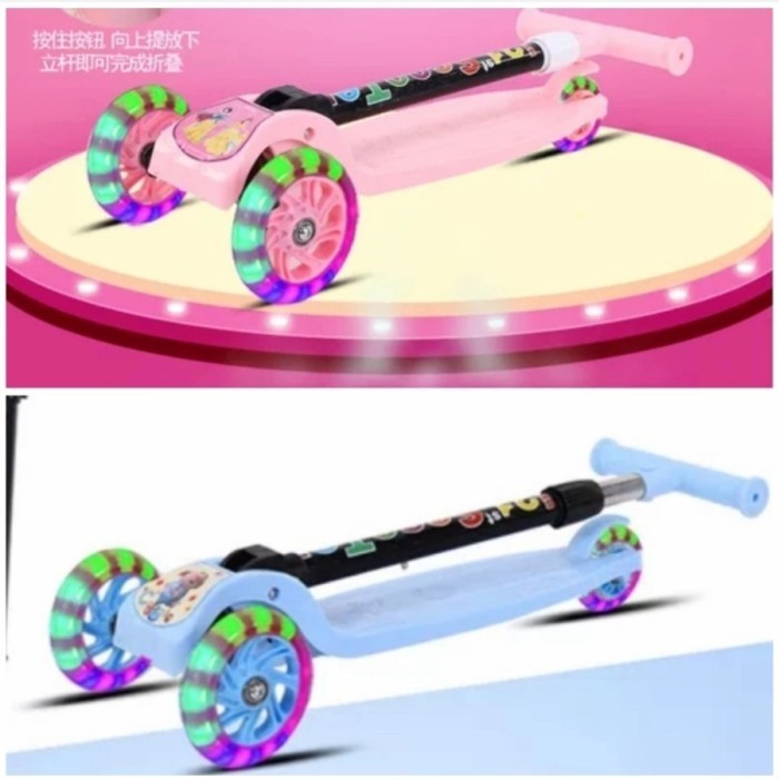 SKUTER SCOOTER LIPAT MAINAN ANAK OUTDOOR INDOOR ORIGINAL BEST QUALITY