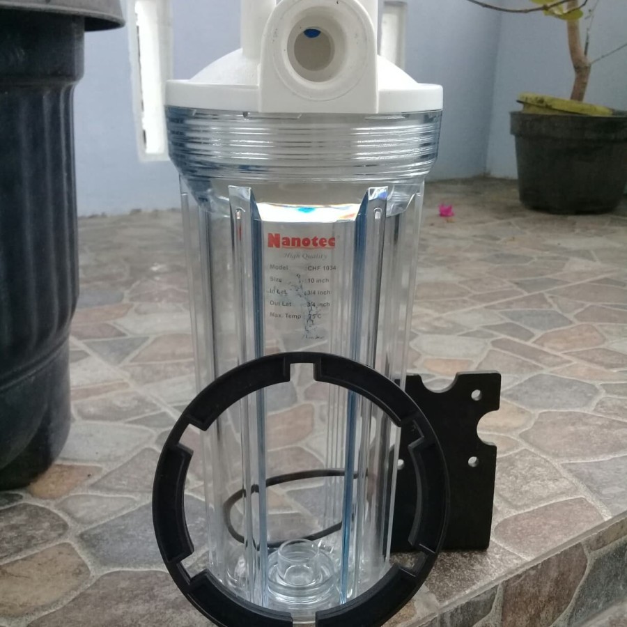 Housing Filter Clear NANOTEC 10 INCH
