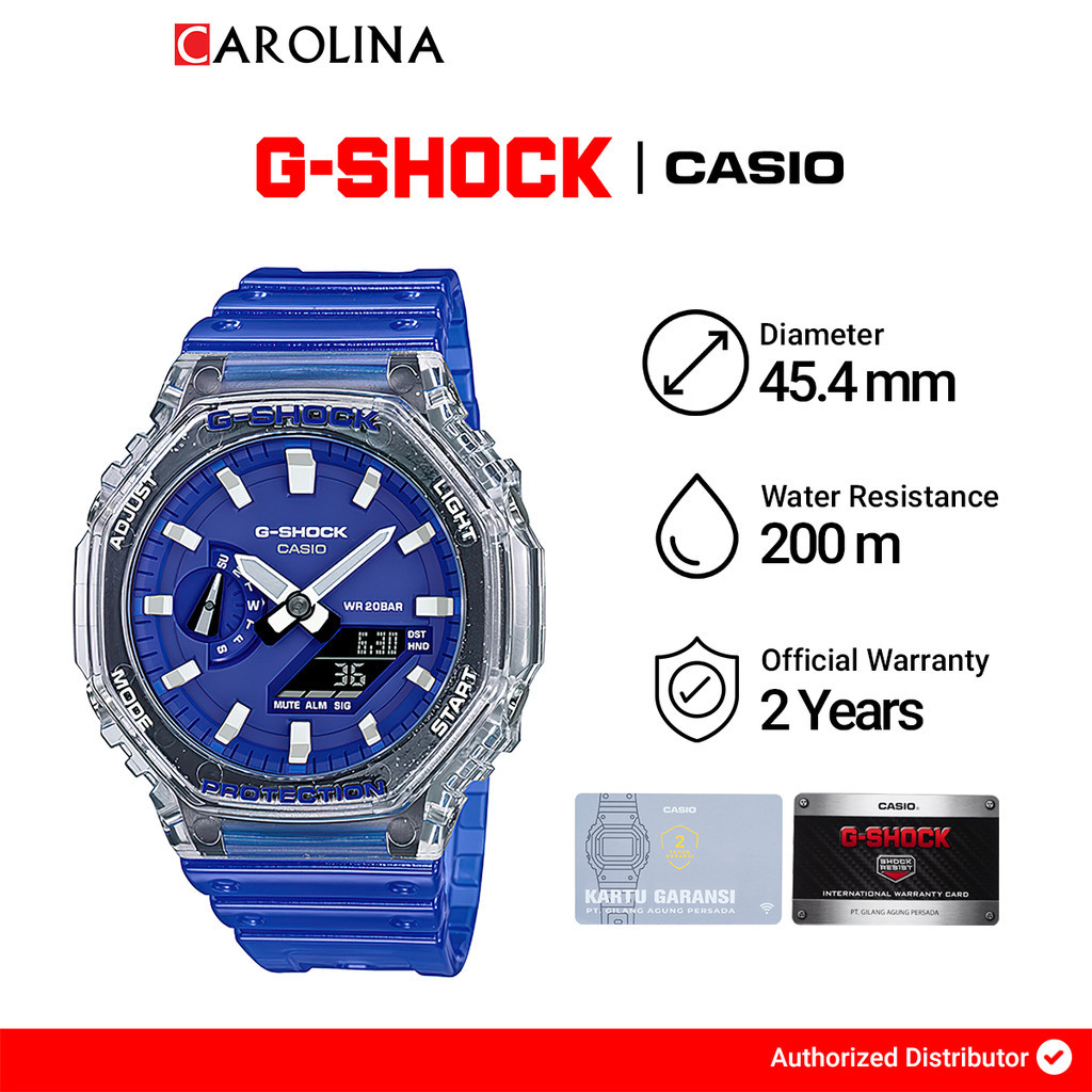 Jam Tangan Casio G-Shock  GA-2100HC-2A