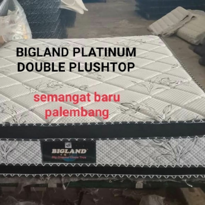 favorit] Matras Bigland Platinum Double Plushtop 37cm/ Kasur/ Springbed Bigland