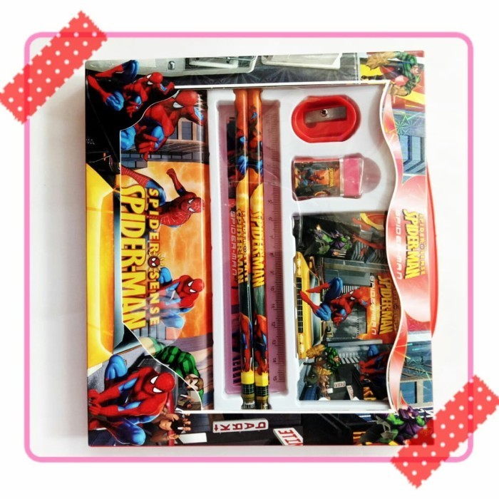 

Paket Alat Tulis Study Set Kter Spiderman