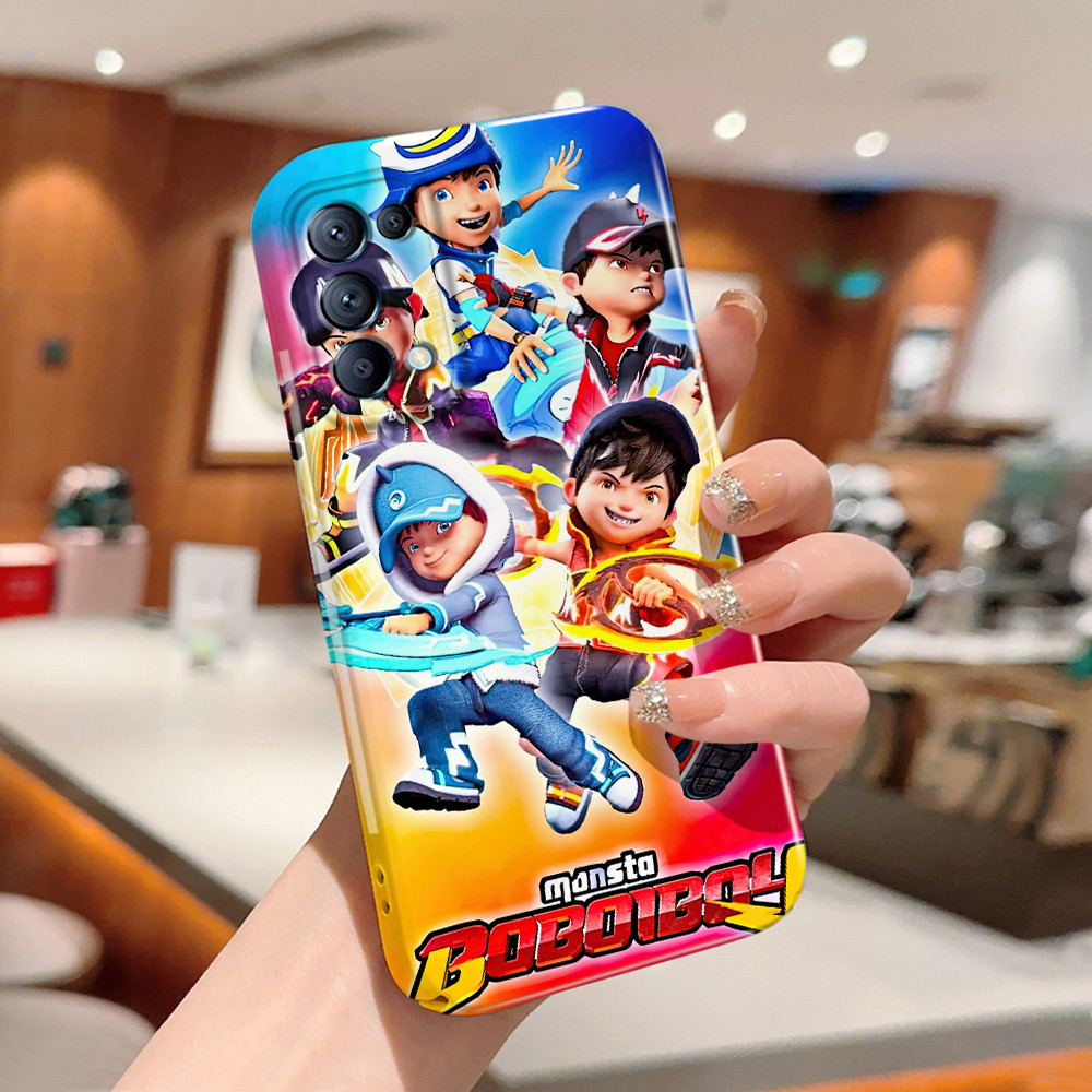 Hard case Akrilik Feilin Kompatibel Untuk OPPO F9 F11 Reno 5 Reno8 5G aesthetics ponsel casing  Pola