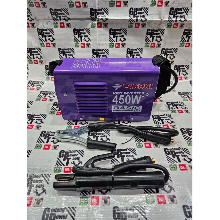 Terbaru Mesin Las Lakoni Mesin Las Inverter Lakoni 450Watt Basic 124Ix Promo Terlaris