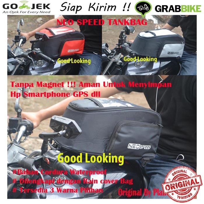 Tas Tangki Motor Neo Speed Tankbag Honda Cbr Megapro Verza Cb150R Tiger Yamaha Vixion Byson Mt25 R15