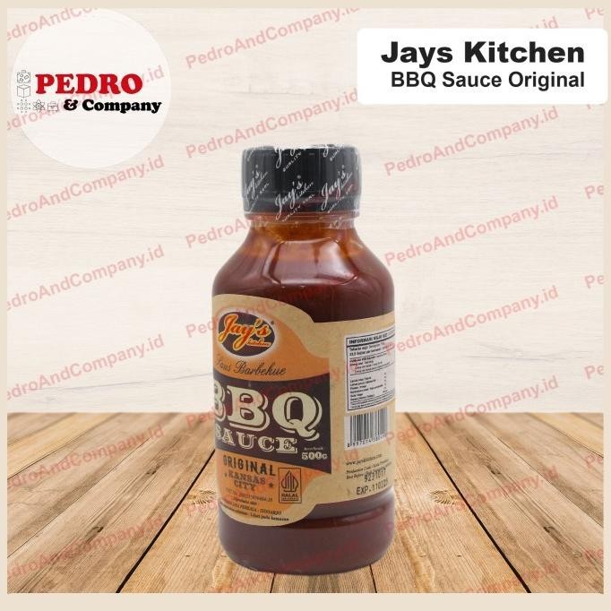

Jays Kitchen Bbq Sauce Original Kansas City 500 Gram