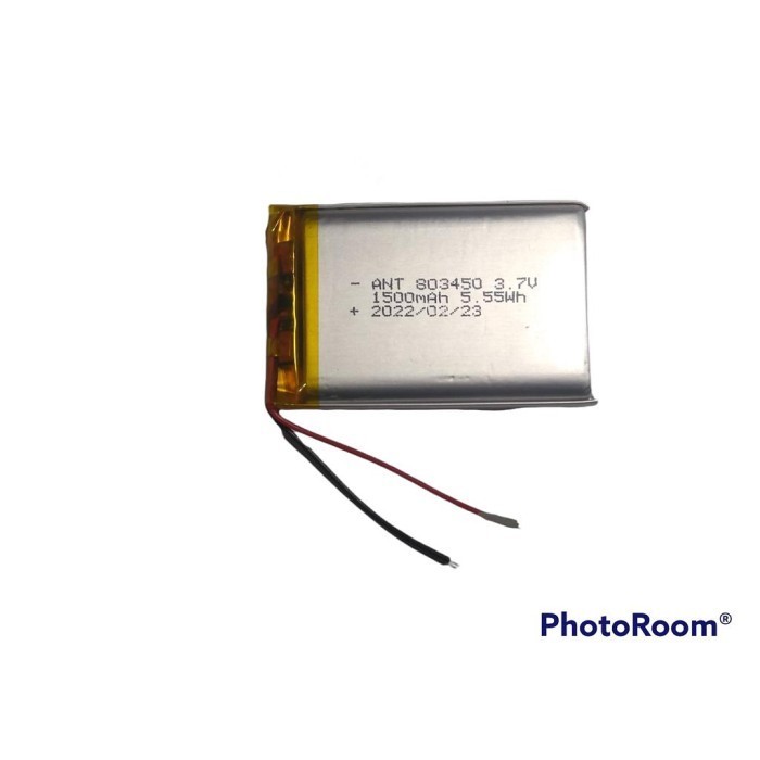 Baterai Lithium Polymer 1500 Mah 803450