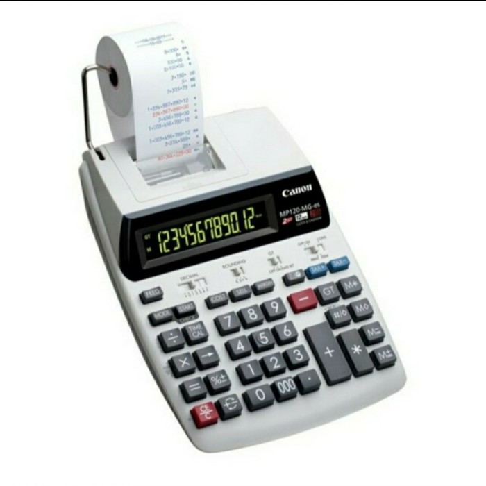 

Ready KALKULATOR PRINT STRUK CANON MP 120MG - Printing Calculator MP-120 MG