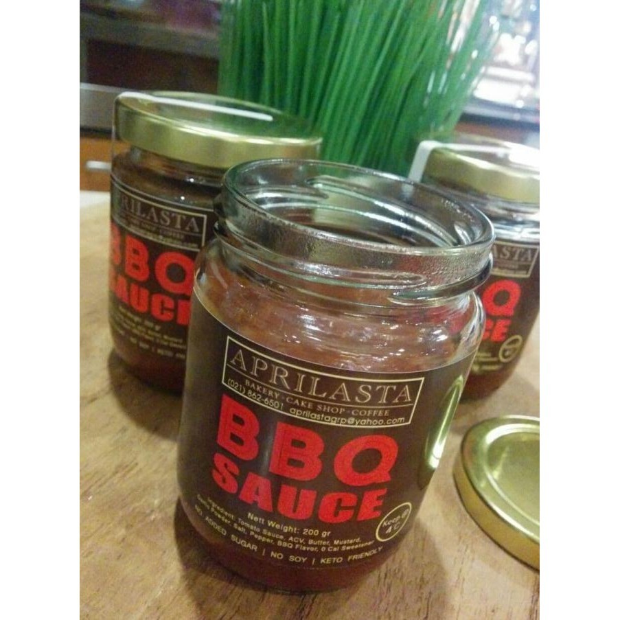 

Aprilasta Bbq Sauce Saus Bbq Keto Friendly