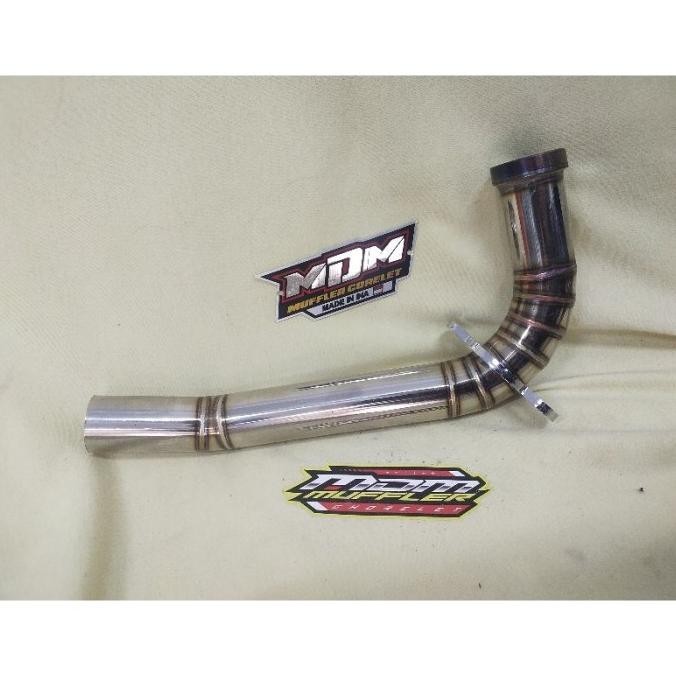 LEHERAN KNALPOT NOUVO LELE UKURAN 32 CACING KOLONG / MDM ALL SPEK ORI