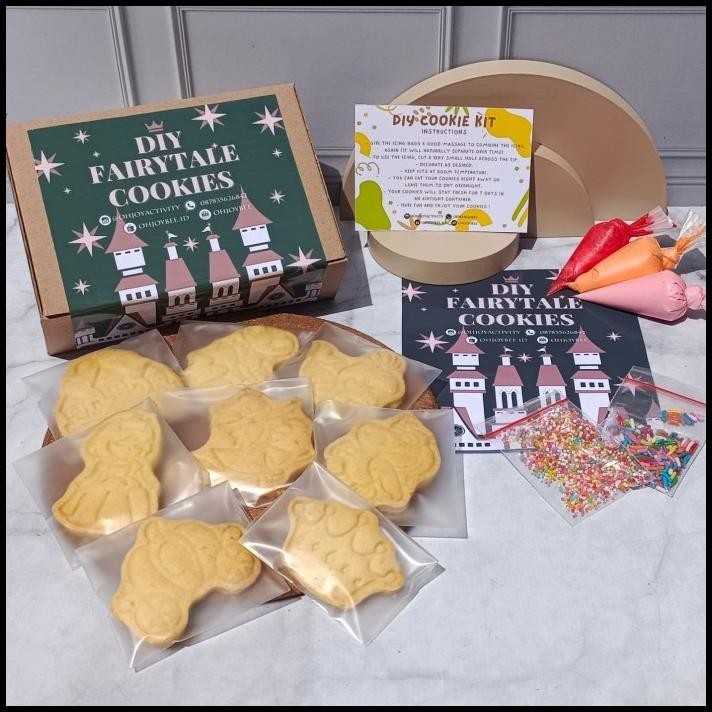 

DISKON DIY COOKIE KIT COOKIES PREMIUM DENGAN WYSMAN !