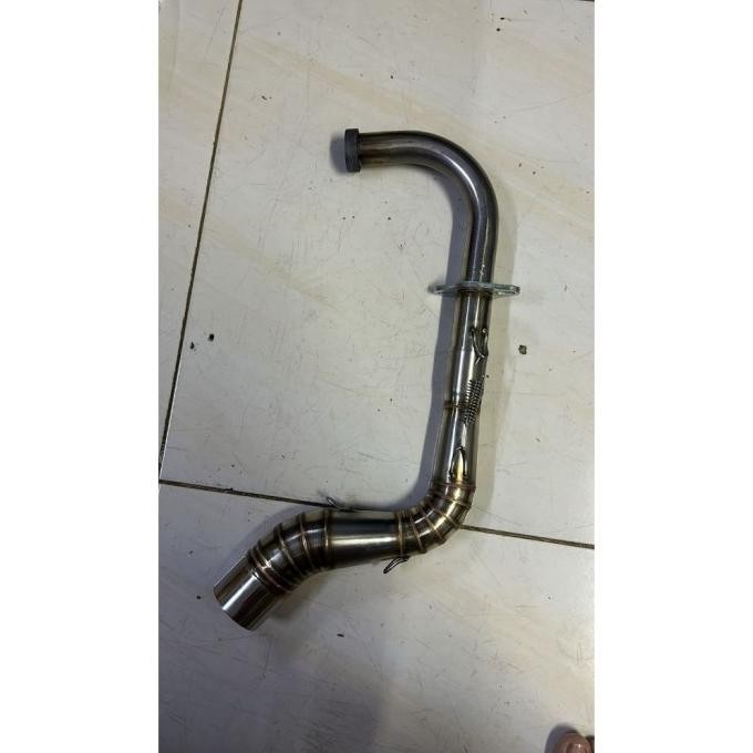 LEHERAN KNALPOT MIO SOUL KARBU UKURAN 28-50 CACING KOLONG / MDM ORI ;