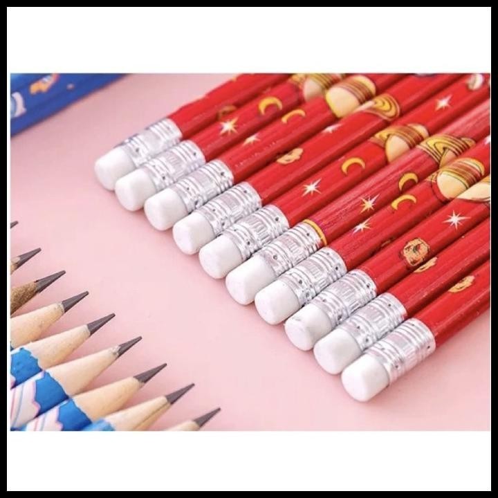 

TERBARU PENSIL 016 | PENSIL HB EDISI ASTRONOT | PENSIL 1 KOTAK 10 PCS