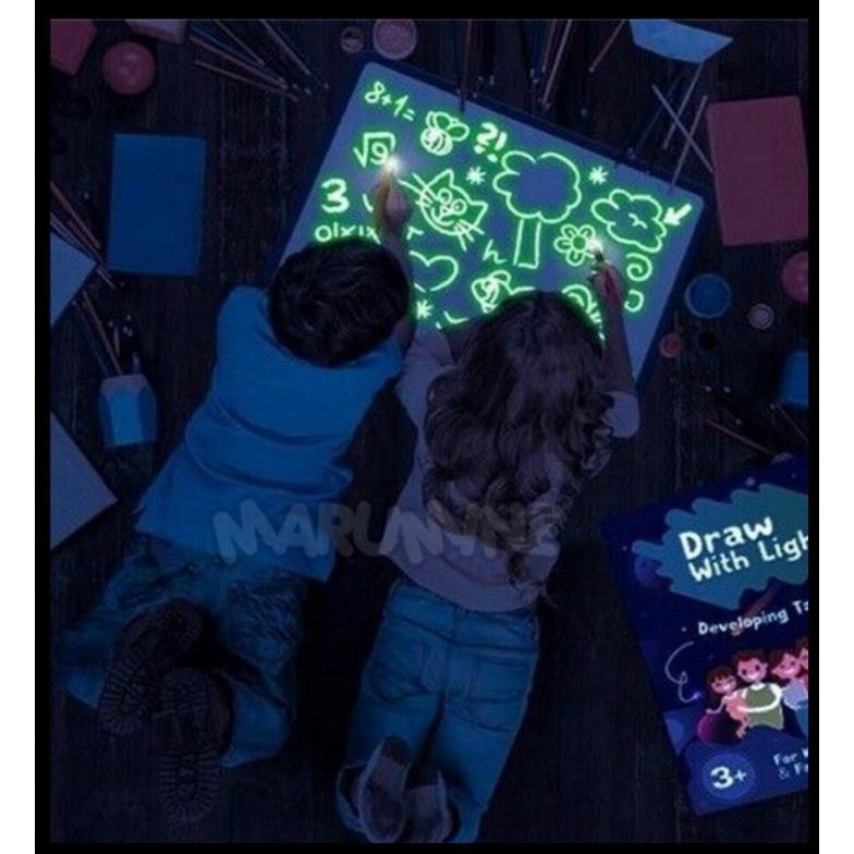 

HOT DEAL PAPAN TULIS GAMBAR, GLOW IN DARK !