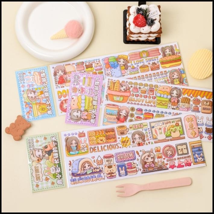 

DISKON STIKER SWEET CUTE 10 X 50 CM / STIKER LUCU ANAK !