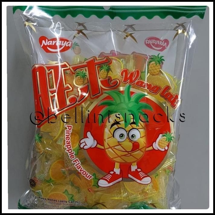 

TERBARU PERMEN JELLY NANAS NARAYA 400GR JELLY IMLEK PINEAPPLE JELLY XINJIA