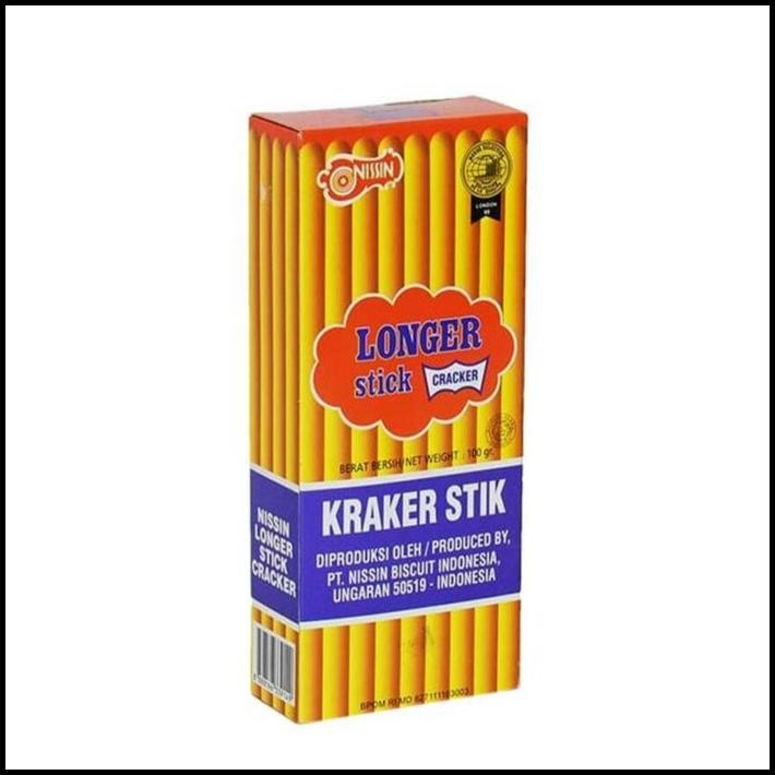 

GRATIS ONGKIR NISSIN KRAKER LONGER STICK - BISKUIT STIK NISSIN (100GR) !