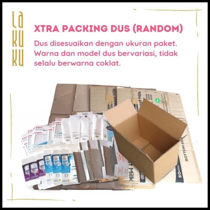 

BEST DEAL TAMBAHAN EXTRA PACKING KARDUS KHUSUS PRODUK LAKUKU OFFICIAL STORE