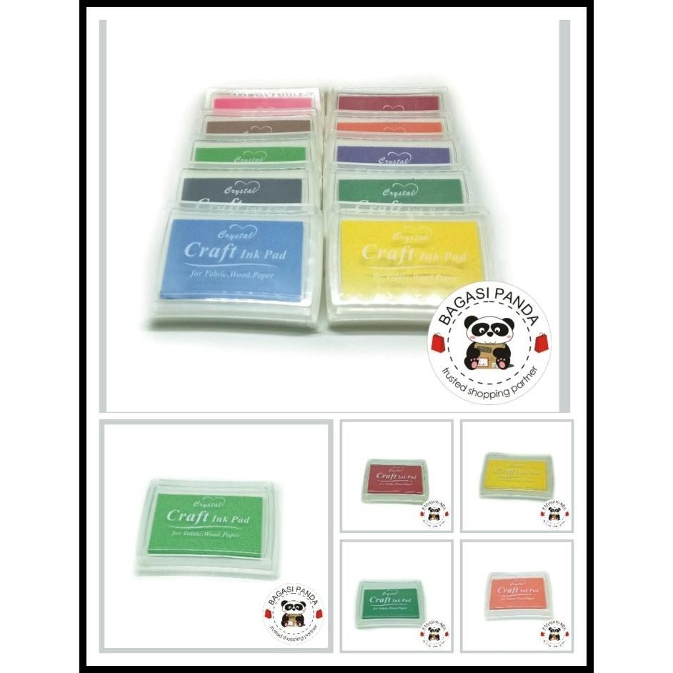 

DISKON BAK CAP ANAK- BAK STEMPEL WARNA WARNI - STAMP PAD - CRAFT INKPAD !!!!!!!