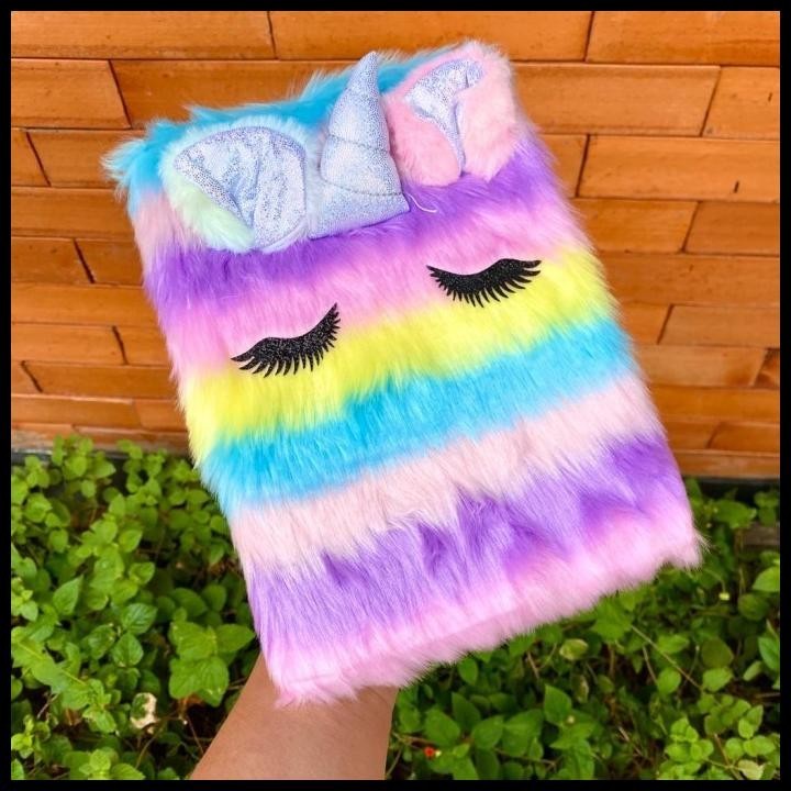 

TERBARU NOTEBOOK BULU DIARY UNICORN BULU FUR SQUISHY BUKU TULIS ANAK KUDA PONY !!