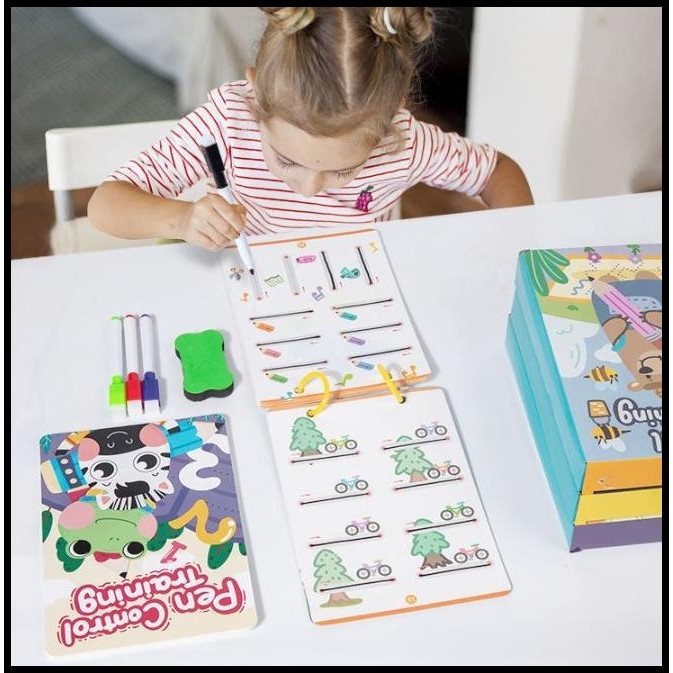 

TERMURAH PEN CONTROL TRAINING / ACTIVITY BOOK ANAK BELAJAR / PEN TRAINING BOOK !