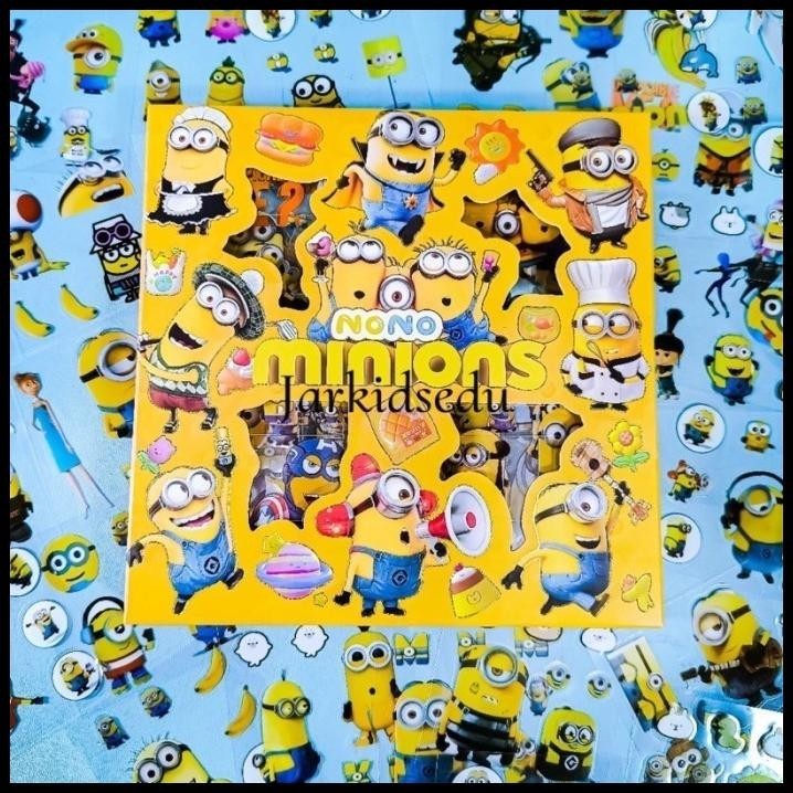 

TERBARU MAINAN STIKER ANAK STICKER NONO MOMO MINION MINECRAFT 100LEMBAR