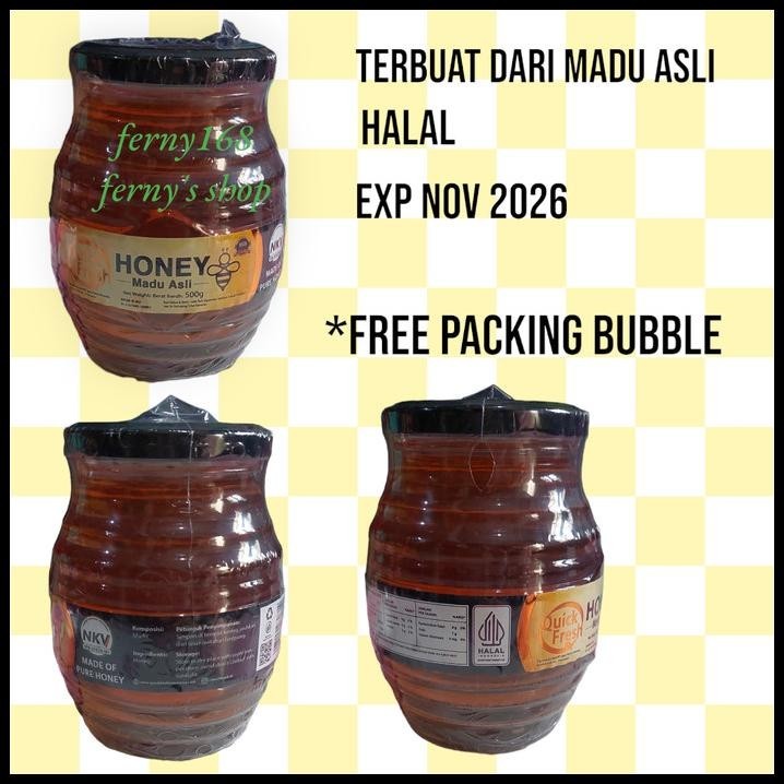 

DISKON MADU ASLI QUICK FRESH HONEY 500G MADU QUICK FRESH