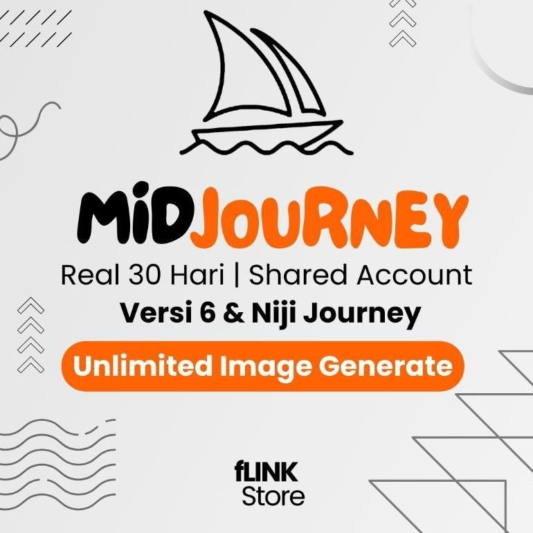 Terlaris Midjourney Premium Unlimited 30 Hari Resmi Murah