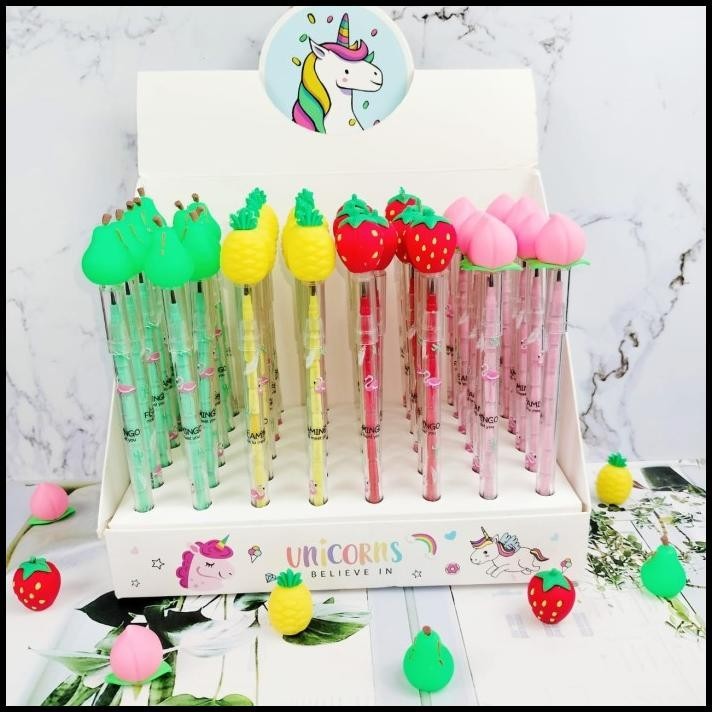 

TERMURAH PENSIL SUSUN BUAH VERSI 2 / PENSIL SAMBUNG FRUIT CUTE LUCU HARGA MURAH !